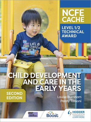 cover image of NCFE CACHE Level 1/2 Technical Award in Child Development and Care in the Early Years
